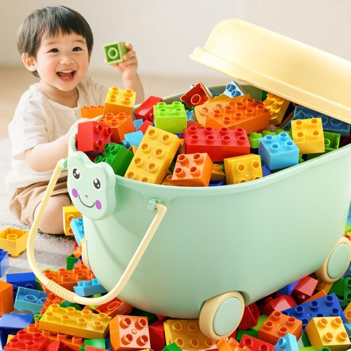 Children s building block toys assembled large-grained loose blocks for boys puzzle for 3 to 6 years old intelligence development brain exercise educational toys for girls